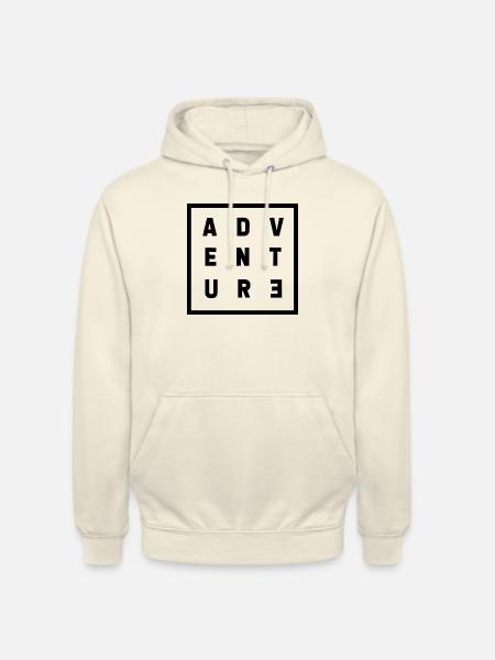 Adventure - Abenteuer - Unisex Hoodie - Vanille-Milchshake