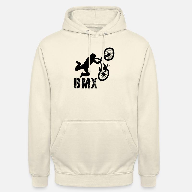 Cascade BMX - Sweat-shirt à capuche unisexe - vanille