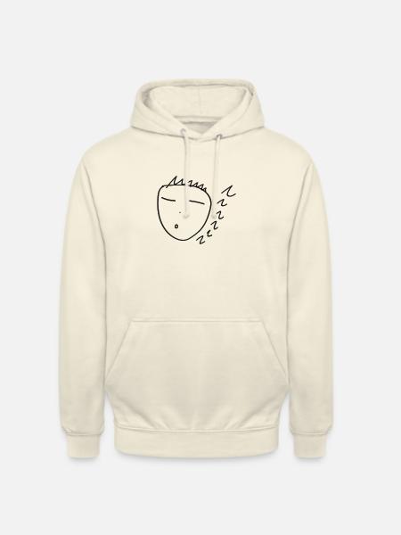 Ich will schlafen - Unisex Hoodie - Vanille-Milchshake
