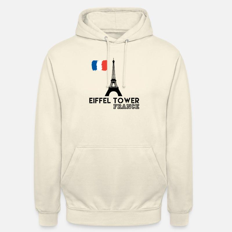 Eiffelturm, Eiffelturm Paris, Eiffelturm - Unisex Hoodie - Vanille-Milchshake