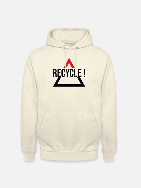 recycle! - Unisex Hoodie - vanilla