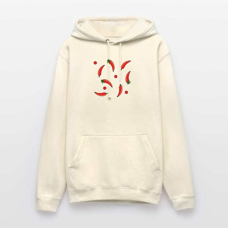 delicious appetizing chilli pattern Unisex Hoodie