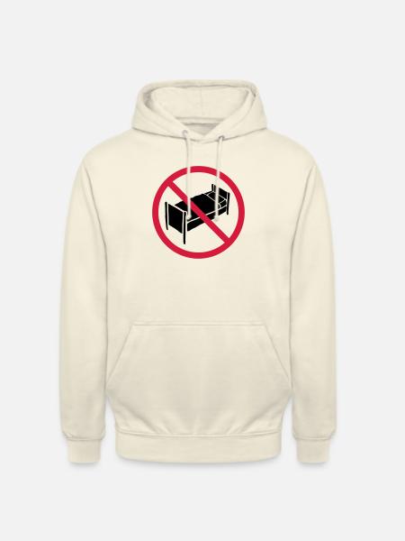 No bed zone - Unisex Hoodie - vanilla