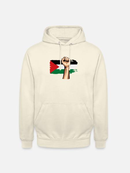 free palestine - Unisex Hoodie - vanilla