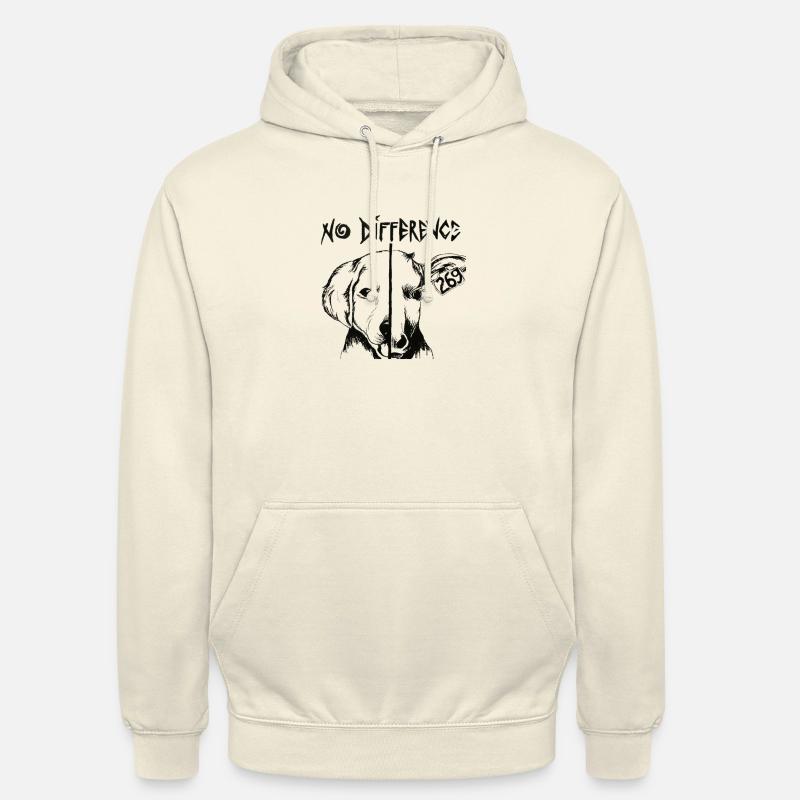 Aucune différence Sweat-shirt à capuche unisexe