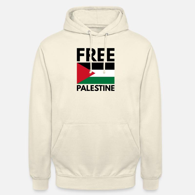 Libérer la Palestine - Sweat-shirt à capuche unisexe - vanille