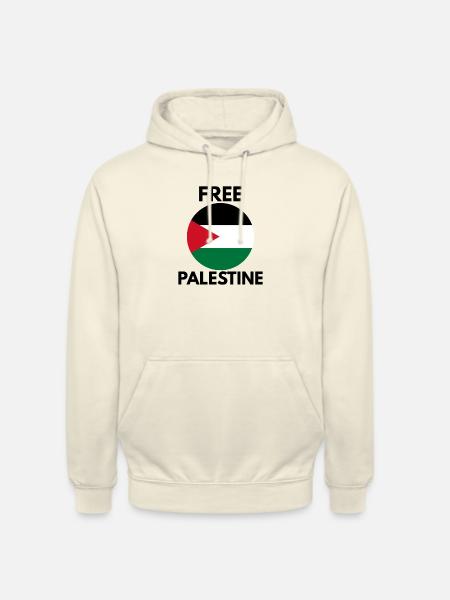 Libérer la Palestine - Sweat-shirt à capuche unisexe - vanille