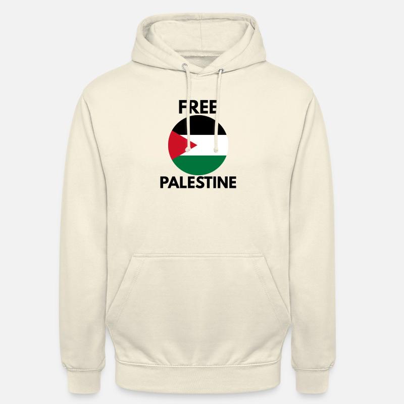 Libérer la Palestine - Sweat-shirt à capuche unisexe - vanille