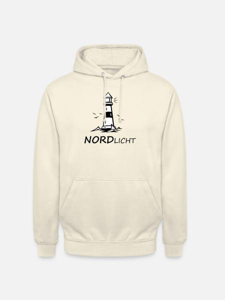 Nordlicht - Unisex Hoodie - Vanille-Milchshake