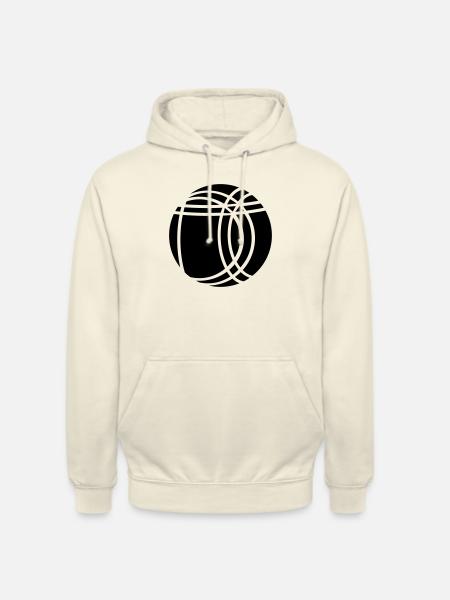 Pétanque Ball - Unisex Hoodie - vanilla