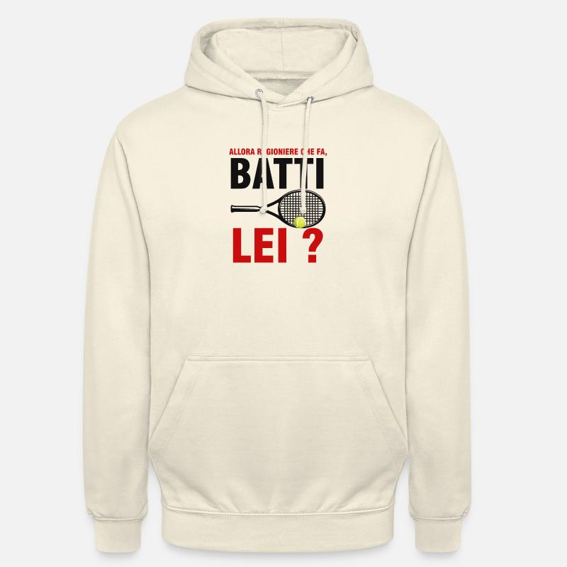 Allora Ragioniere Che Fa, Batti Lei ? - Felpa con cappuccio unisex - milkshake