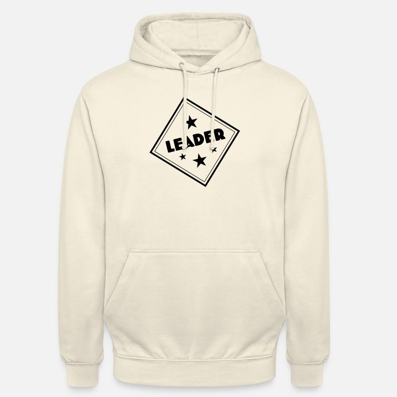 Chef d’équipe - Sweat-shirt à capuche unisexe - vanille