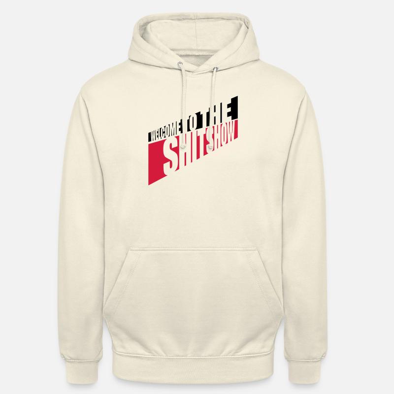 Frech Welcome Shitshow - Unisex Hoodie - Vanille-Milchshake