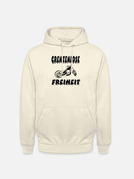 Motorrad - Unisex Hoodie - Vanille-Milchshake