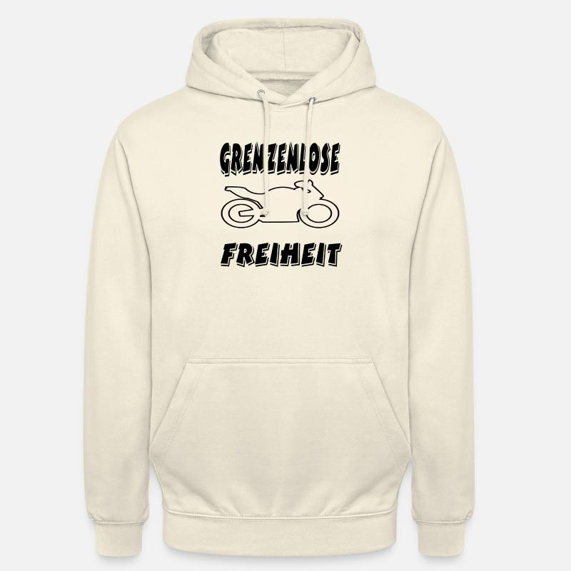 Motorrad - Unisex Hoodie - Vanille-Milchshake