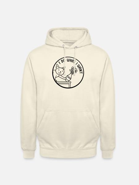 Do what I want - Unisex Hoodie - vanilla