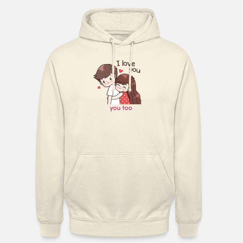 Amore - Felpa con cappuccio unisex - milkshake
