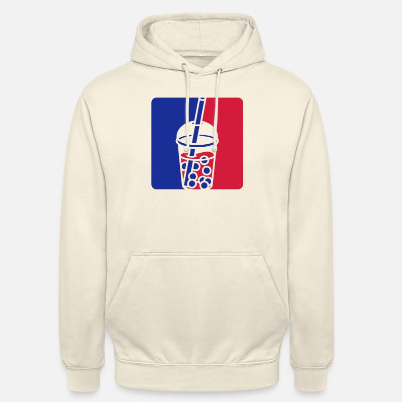 Blau Rot Bubble Tea - Unisex Hoodie - Vanille-Milchshake