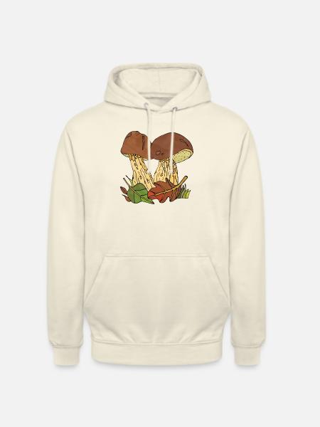 Pilze - Unisex Hoodie - Vanille-Milchshake