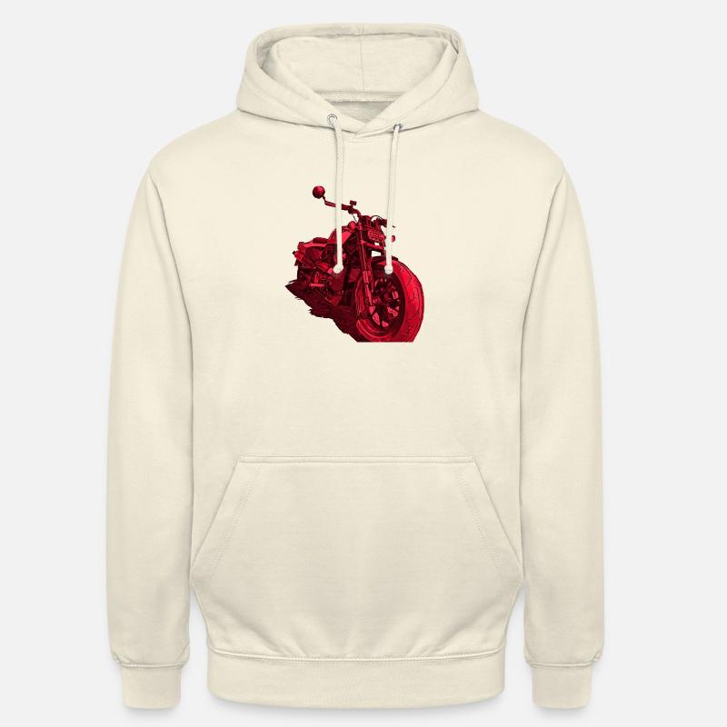 Chopper rot - Unisex Hoodie - Vanille-Milchshake