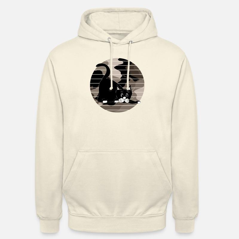 Katze - Unisex Hoodie - Vanille-Milchshake