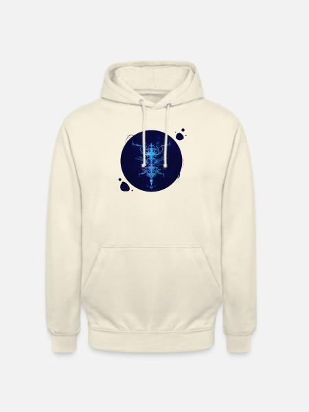 Mystique Collection ~ Mitternachtsblau ~ n°8 - Unisex Hoodie - Vanille-Milchshake