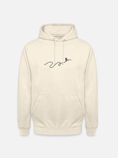 Vélo / VTT - Sweat-shirt à capuche unisexe - vanille