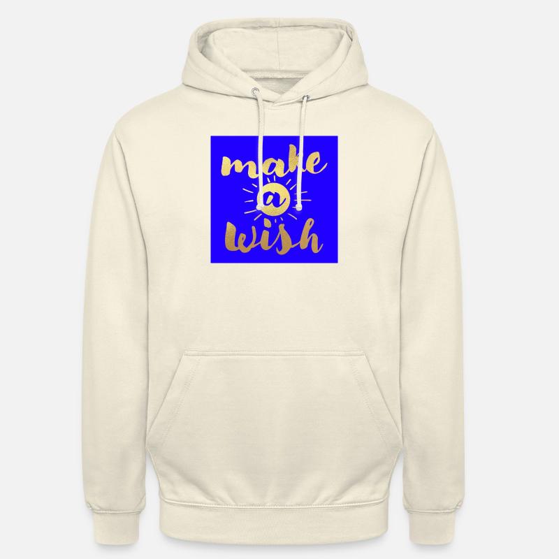 Make a wish /mach einen Wunsch Unisex Hoodie