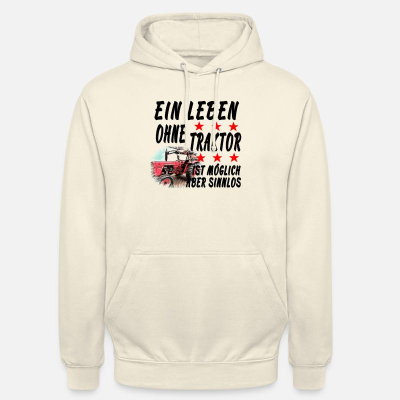 Traktor - Unisex Hoodie - Vanille-Milchshake