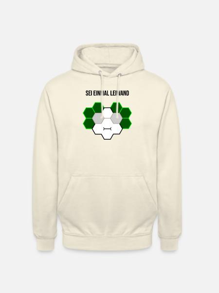 Sei einmal leiwand - Unisex Hoodie - Vanille-Milchshake