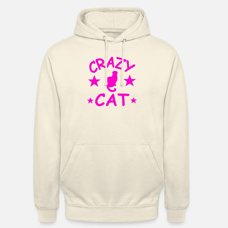 Chat - Sweat-shirt à capuche unisexe - vanille