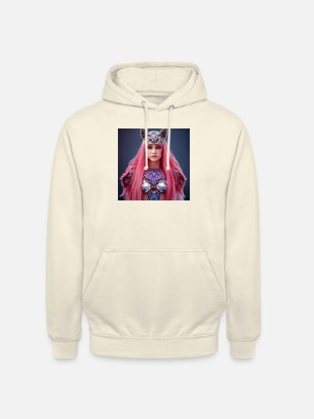 Viking Warrior - Unisex Hoodie - vanilla