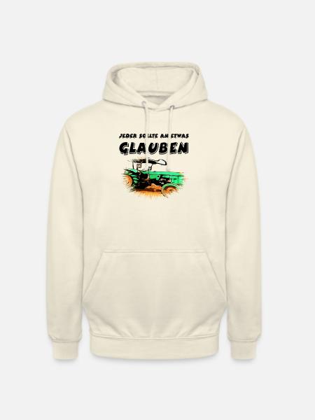 Traktor - Unisex Hoodie - Vanille-Milchshake