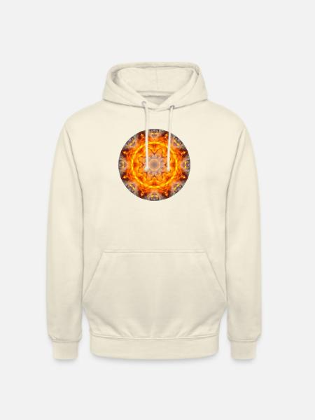 Mandala Graal 1 - Unisex Hoodie - Vanille-Milchshake