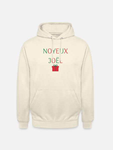 Pull de Noël marrant - Sweat-shirt à capuche unisexe - vanille