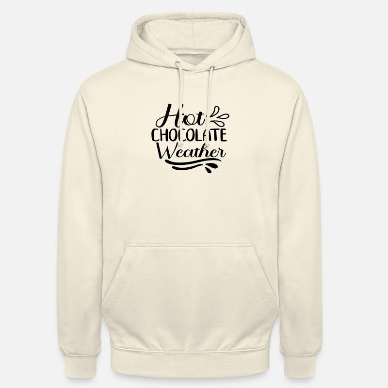Temps de chocolat chaud - Sweat-shirt à capuche unisexe - vanille