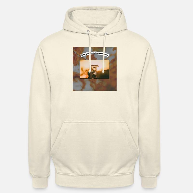 Herbst-Design - Unisex Hoodie - Vanille-Milchshake