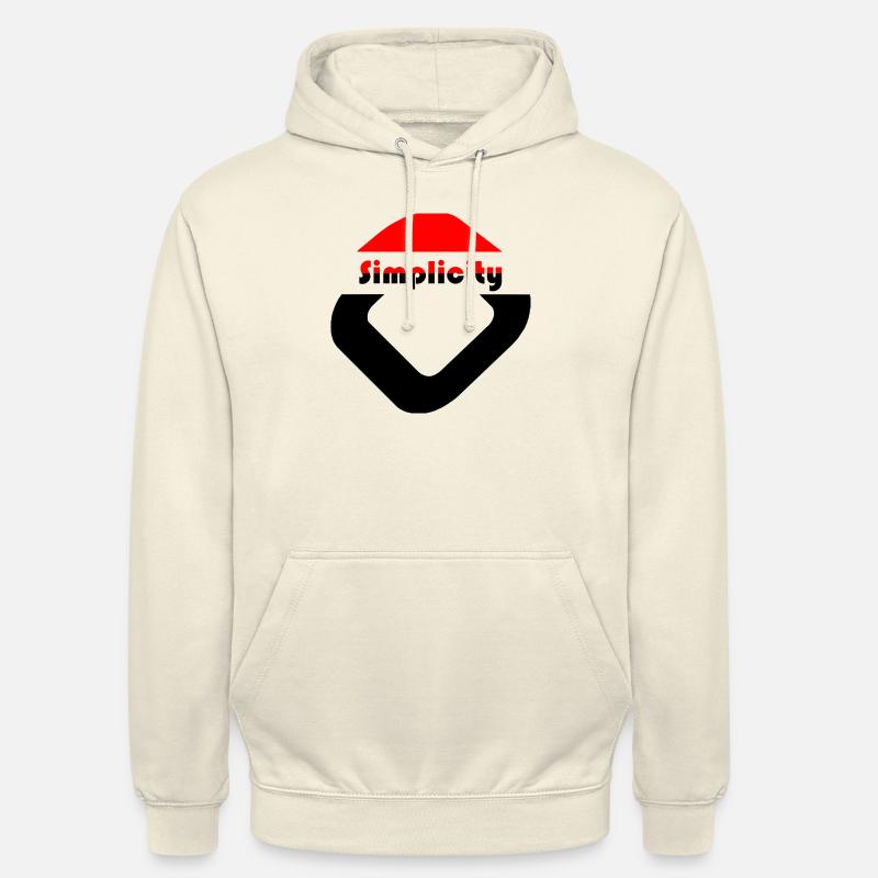 Osoued Einfachheit - Unisex Hoodie - Vanille-Milchshake
