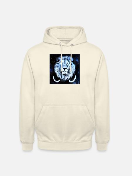 SURREAL LION 6 - Unisex Hoodie - vanilla
