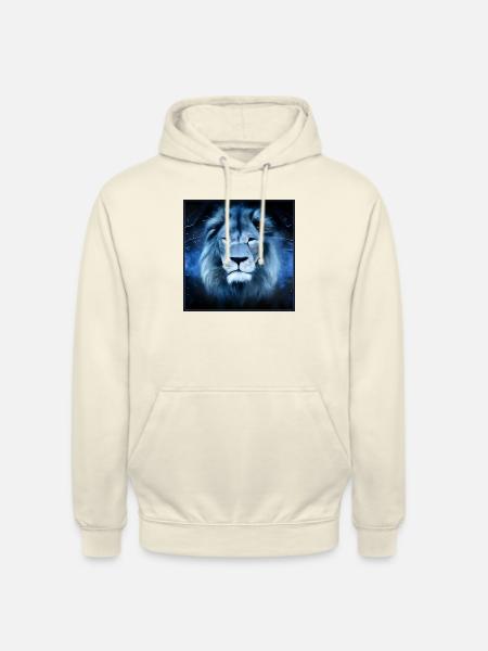 SURREAL LION 8 - Unisex Hoodie - vanilla