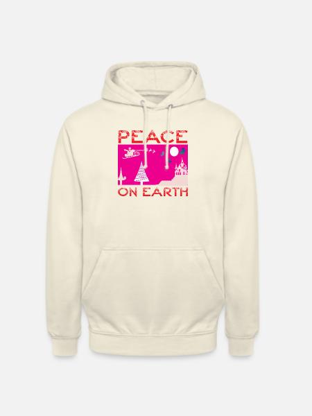 Peace on Earth - Unisex Hoodie - vanilla