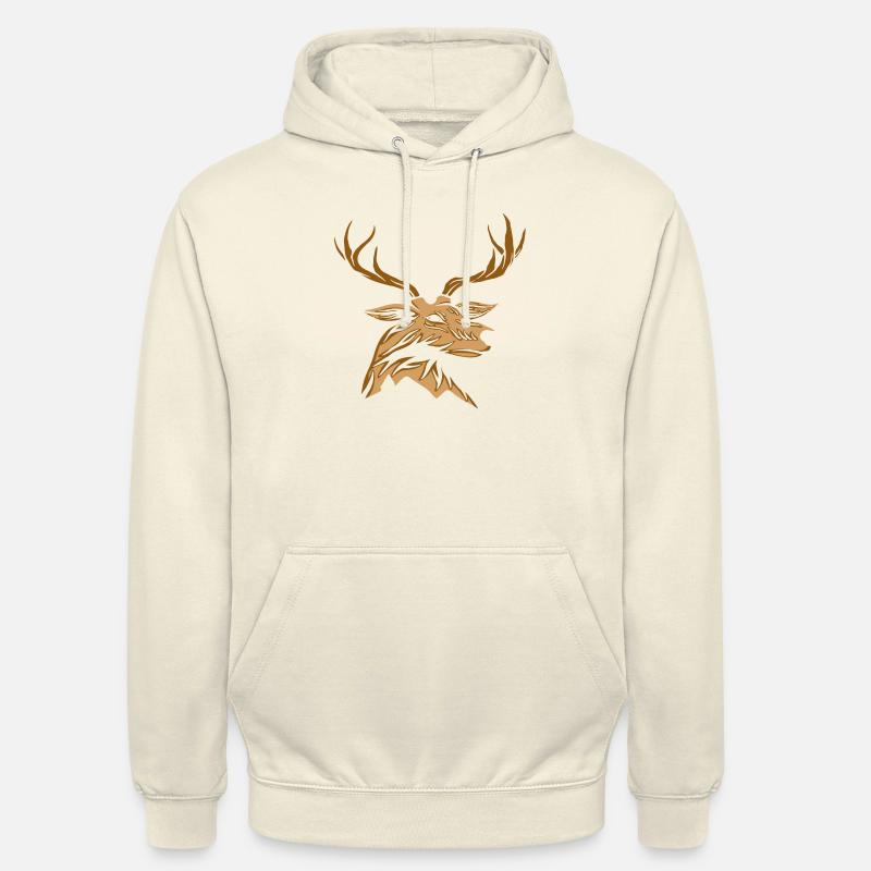 deer - Unisex Hoodie - Vanille-Milchshake