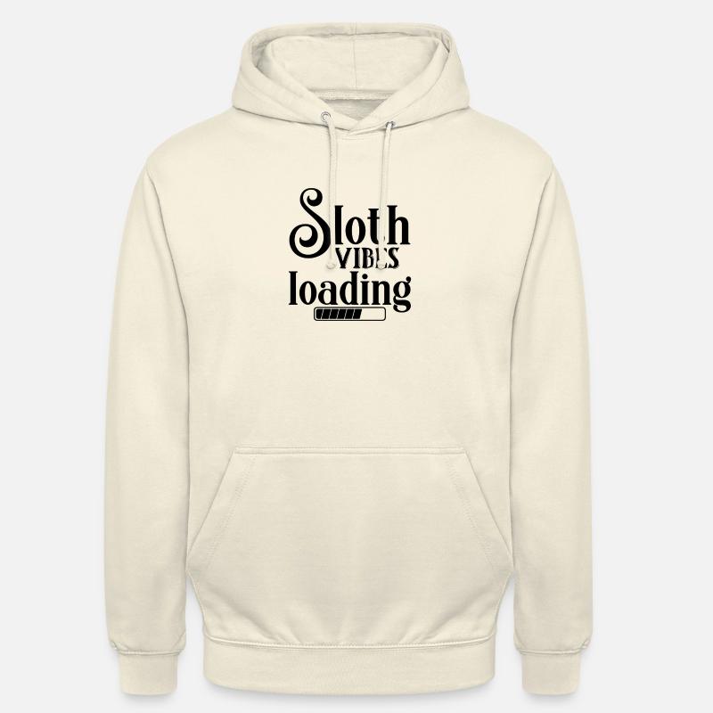 Sloth Vibes loading - Unisex Hoodie - Vanille-Milchshake