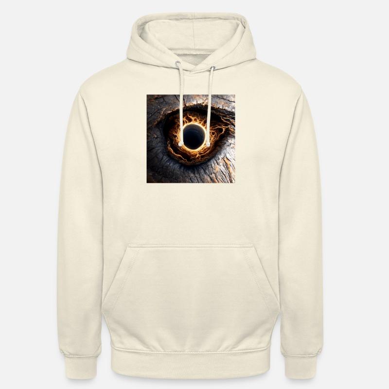 Œil du dragon - Sweat-shirt à capuche unisexe - vanille