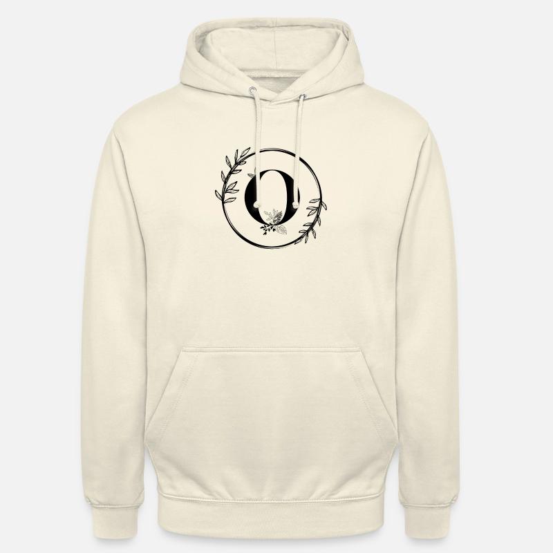 Brief O Floral - Unisex Hoodie - Vanille-Milchshake