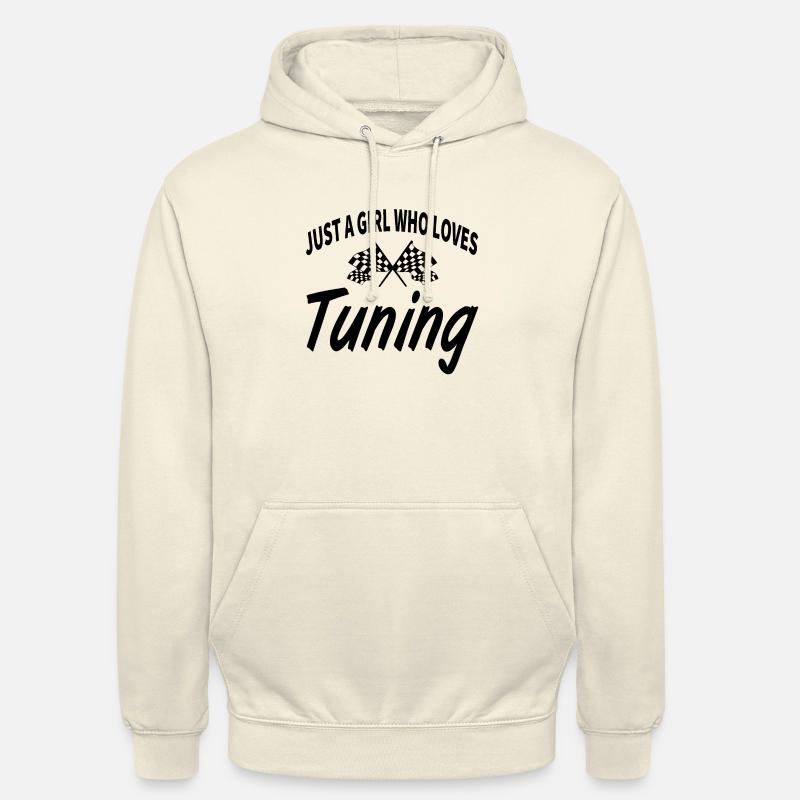 Voiture - Sweat-shirt à capuche unisexe - vanille