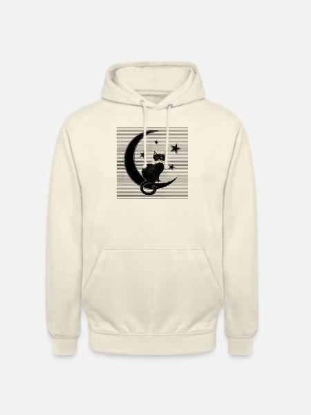 Cat - Unisex Hoodie - vanilla