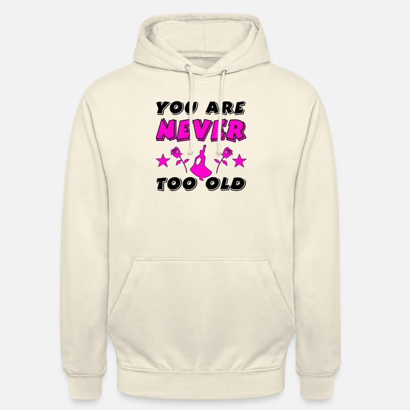 Danser - Sweat-shirt à capuche unisexe - vanille