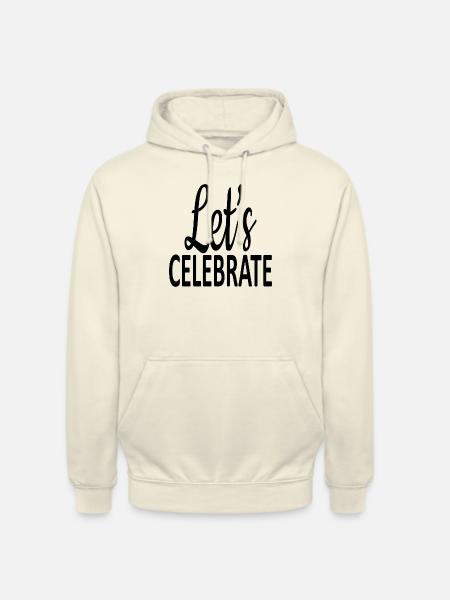 Let´s Celebrate - Unisex Hoodie - Vanille-Milchshake