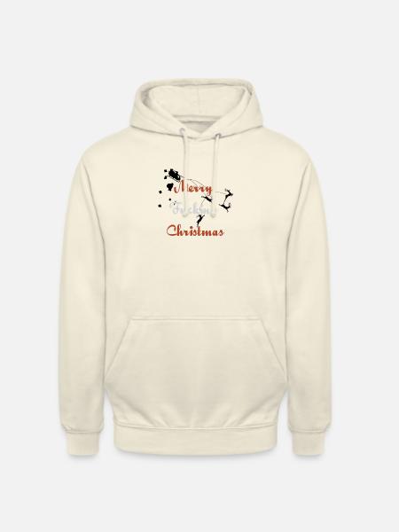 Merry Fucking Christmas - Unisex Hoodie - vanilla
